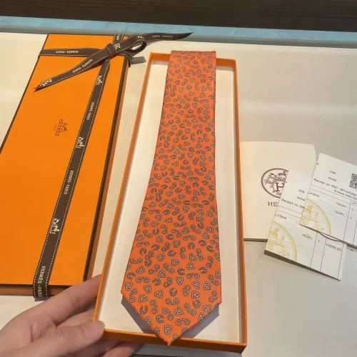 Replica Hermes Necktie For Men #1451220 $34.00 USD for Wholesale