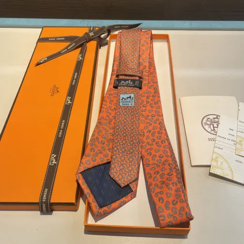 Replica Hermes Necktie For Men #1451220 $34.00 USD for Wholesale