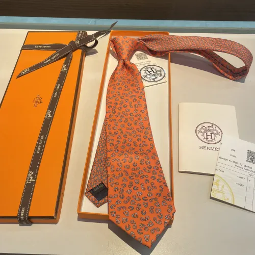 Replica Hermes Necktie For Men #1451220 $34.00 USD for Wholesale