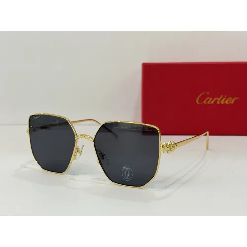 Wholesale Cartier AAA Quality Sunglassess #1451224 $60.00 USD, Wholesale Quality Replica Cartier AAA Quality Sunglassess