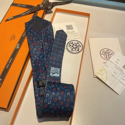 Replica Hermes Necktie For Men #1451225 $34.00 USD for Wholesale