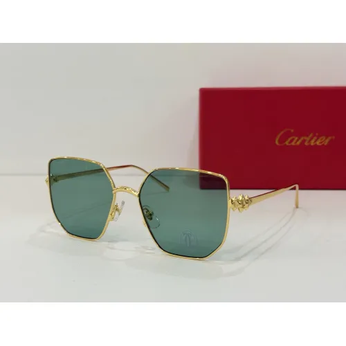 Wholesale Cartier AAA Quality Sunglassess #1451227 $60.00 USD, Wholesale Quality Replica Cartier AAA Quality Sunglassess