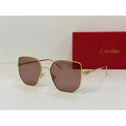 Wholesale Cartier AAA Quality Sunglassess #1451228 $60.00 USD, Wholesale Quality Replica Cartier AAA Quality Sunglassess