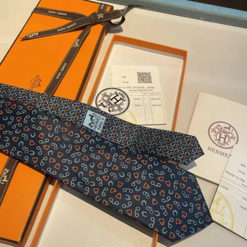 Replica Hermes Necktie For Men #1451229 $34.00 USD for Wholesale