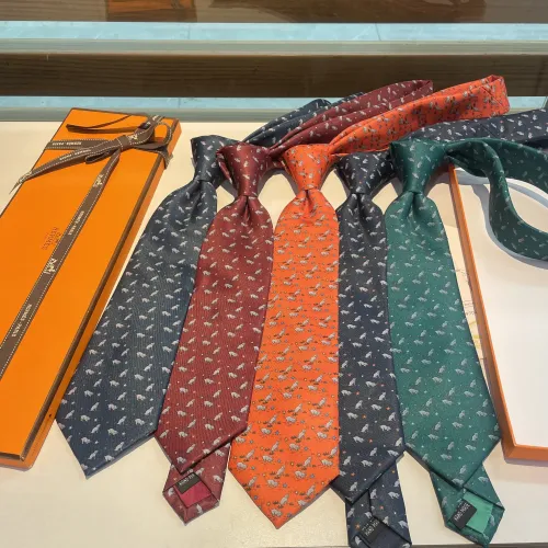 Replica Hermes Necktie For Men #1451230 $34.00 USD for Wholesale