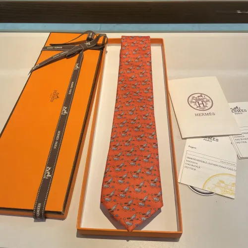 Replica Hermes Necktie For Men #1451230 $34.00 USD for Wholesale