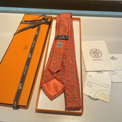 Replica Hermes Necktie For Men #1451230 $34.00 USD for Wholesale