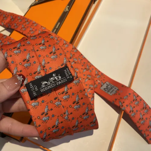 Replica Hermes Necktie For Men #1451230 $34.00 USD for Wholesale