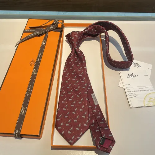 Replica Hermes Necktie For Men #1451231 $34.00 USD for Wholesale