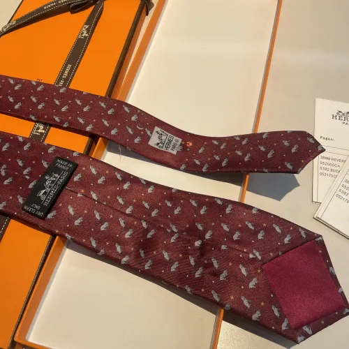 Replica Hermes Necktie For Men #1451231 $34.00 USD for Wholesale