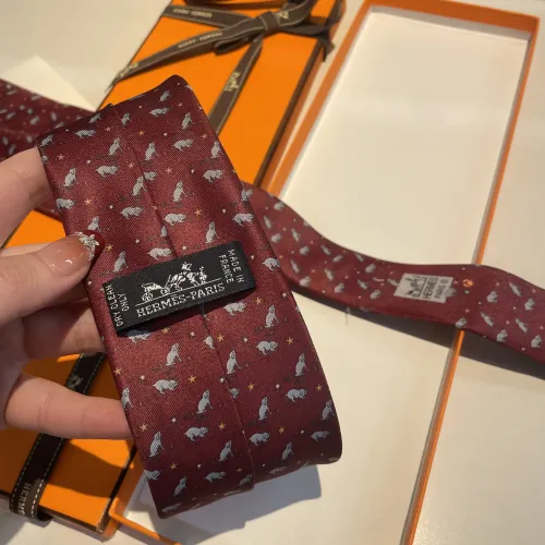 Replica Hermes Necktie For Men #1451231 $34.00 USD for Wholesale
