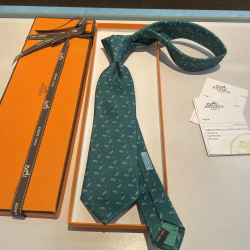 Replica Hermes Necktie For Men #1451232 $34.00 USD for Wholesale