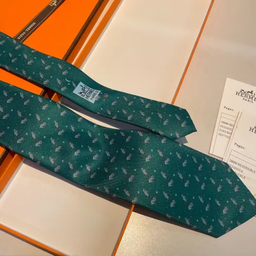 Replica Hermes Necktie For Men #1451232 $34.00 USD for Wholesale