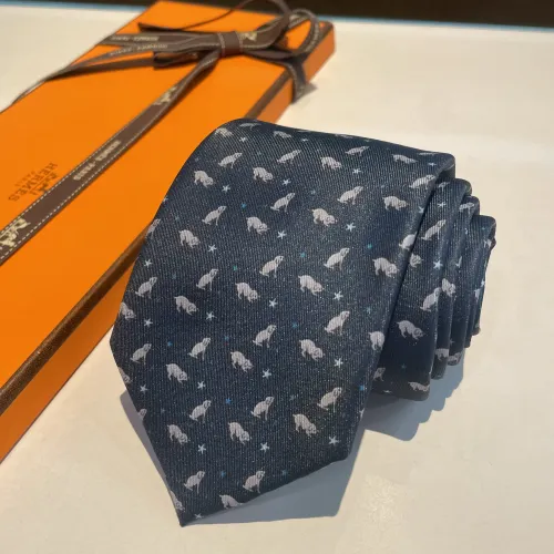Wholesale Hermes Necktie For Men #1451233 $34.00 USD, Wholesale Quality Replica Hermes Necktie