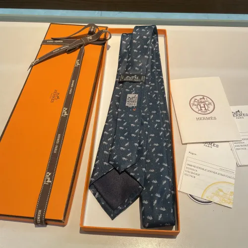 Replica Hermes Necktie For Men #1451233 $34.00 USD for Wholesale