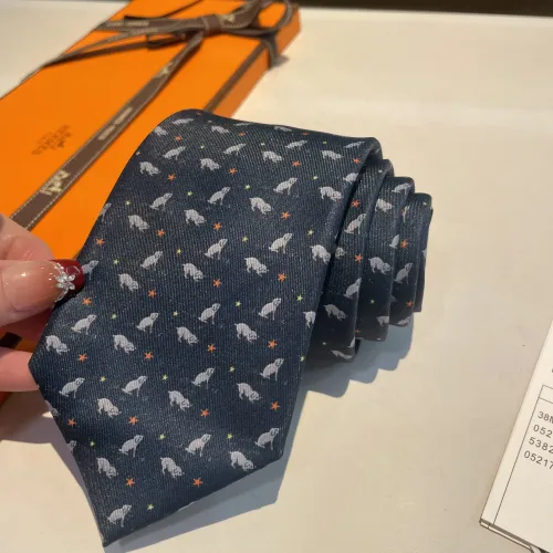 Wholesale Hermes Necktie For Men #1451234 $34.00 USD, Wholesale Quality Replica Hermes Necktie