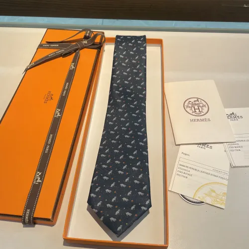 Replica Hermes Necktie For Men #1451234 $34.00 USD for Wholesale