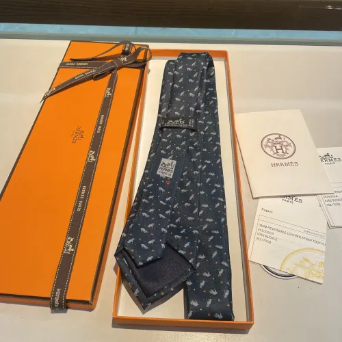 Replica Hermes Necktie For Men #1451234 $34.00 USD for Wholesale