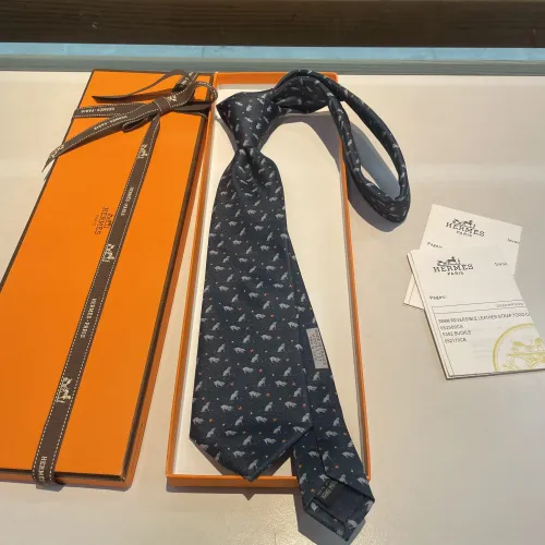 Replica Hermes Necktie For Men #1451234 $34.00 USD for Wholesale