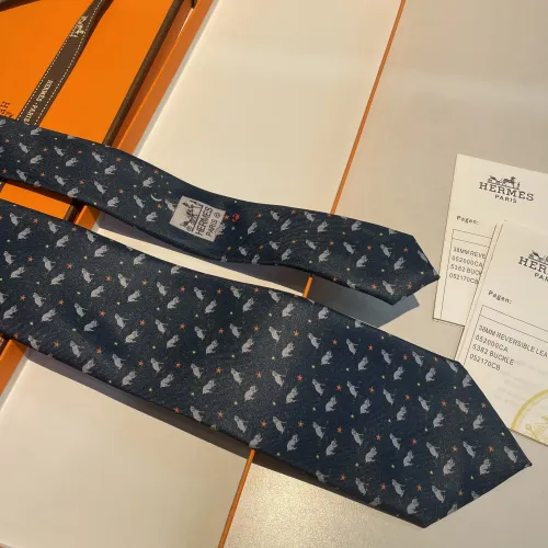 Replica Hermes Necktie For Men #1451234 $34.00 USD for Wholesale