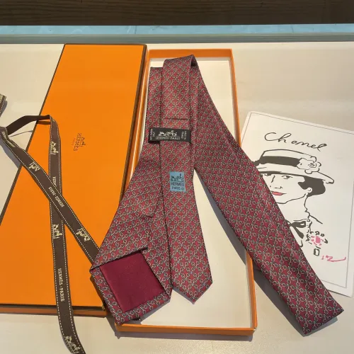 Replica Hermes Necktie For Men #1451235 $34.00 USD for Wholesale