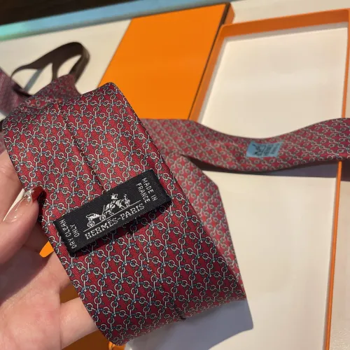 Replica Hermes Necktie For Men #1451235 $34.00 USD for Wholesale