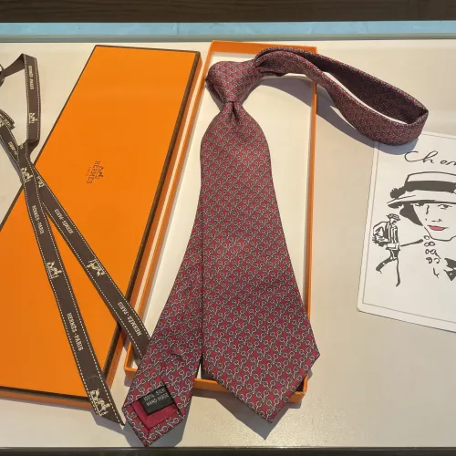 Replica Hermes Necktie For Men #1451235 $34.00 USD for Wholesale