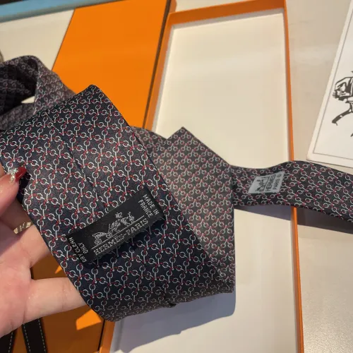 Replica Hermes Necktie For Men #1451236 $34.00 USD for Wholesale