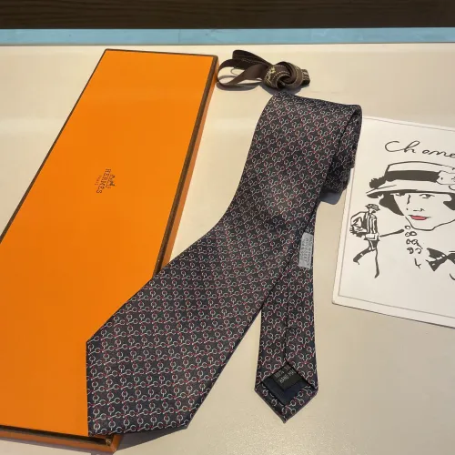Replica Hermes Necktie For Men #1451236 $34.00 USD for Wholesale