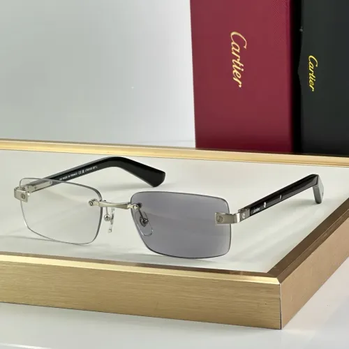 Wholesale Cartier AAA Quality Sunglassess #1451243 $82.00 USD, Wholesale Quality Replica Cartier AAA Quality Sunglassess