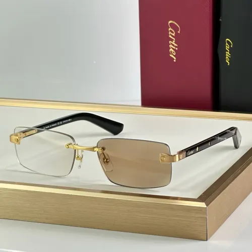 Wholesale Cartier AAA Quality Sunglassess #1451244 $82.00 USD, Wholesale Quality Replica Cartier AAA Quality Sunglassess