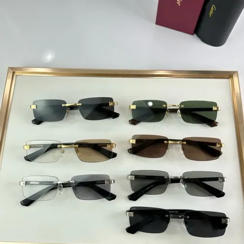Replica Cartier AAA Quality Sunglassess #1451244 $82.00 USD for Wholesale