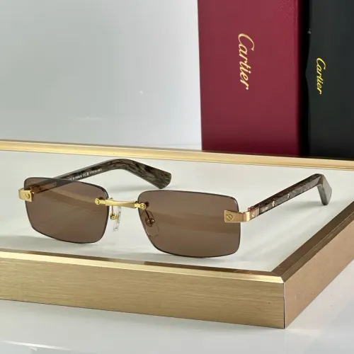 Wholesale Cartier AAA Quality Sunglassess #1451249 $72.00 USD, Wholesale Quality Replica Cartier AAA Quality Sunglassess