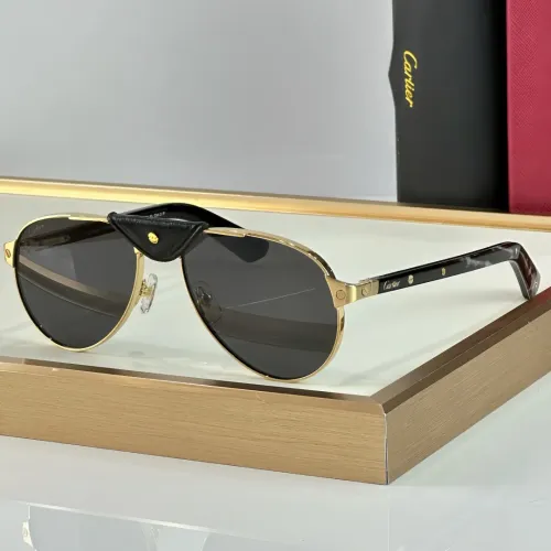 Wholesale Cartier AAA Quality Sunglassess #1451251 $80.00 USD, Wholesale Quality Replica Cartier AAA Quality Sunglassess