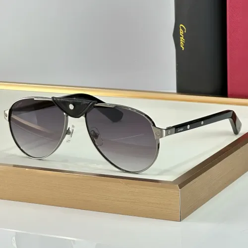 Wholesale Cartier AAA Quality Sunglassess #1451252 $80.00 USD, Wholesale Quality Replica Cartier AAA Quality Sunglassess