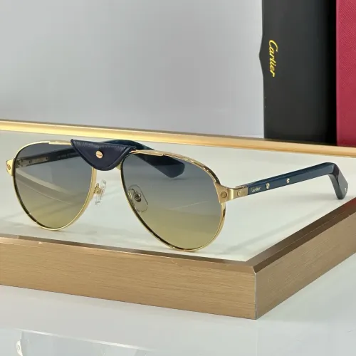 Wholesale Cartier AAA Quality Sunglassess #1451253 $80.00 USD, Wholesale Quality Replica Cartier AAA Quality Sunglassess