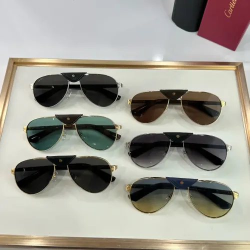 Replica Cartier AAA Quality Sunglassess #1451254 $80.00 USD for Wholesale