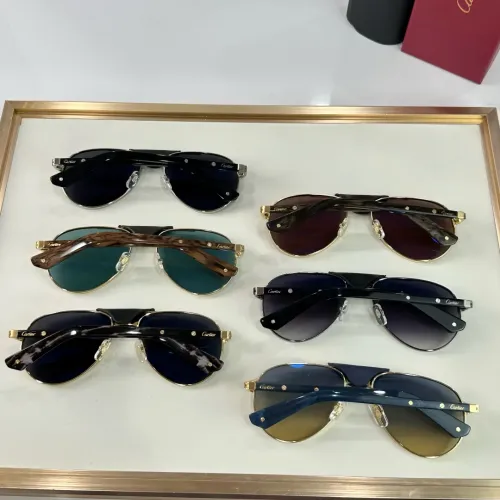 Replica Cartier AAA Quality Sunglassess #1451254 $80.00 USD for Wholesale