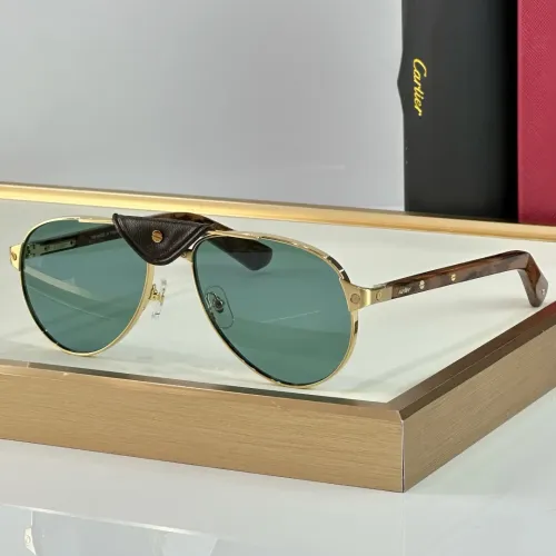 Wholesale Cartier AAA Quality Sunglassess #1451255 $80.00 USD, Wholesale Quality Replica Cartier AAA Quality Sunglassess