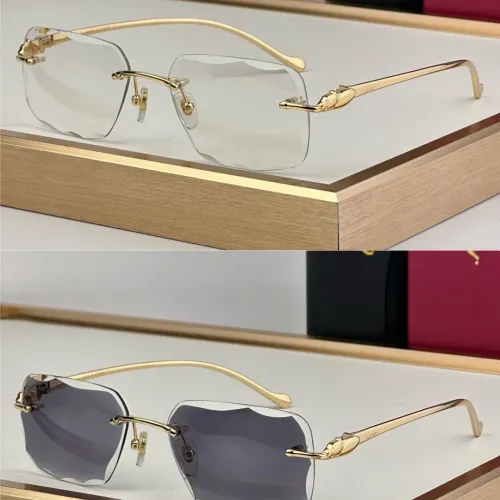 Wholesale Cartier AAA Quality Sunglassess #1451258 $80.00 USD, Wholesale Quality Replica Cartier AAA Quality Sunglassess