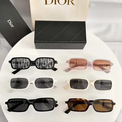 Replica Christian Dior AAA Quality Sunglasses #1451277 $56.00 USD for Wholesale