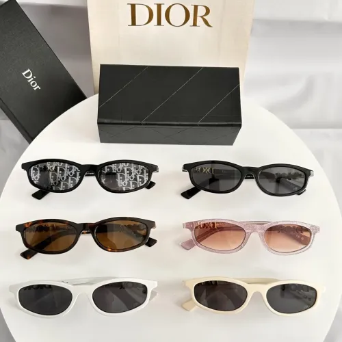 Replica Christian Dior AAA Quality Sunglasses #1451280 $56.00 USD for Wholesale