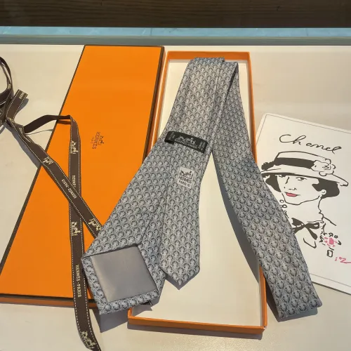 Replica Hermes Necktie For Men #1451293 $34.00 USD for Wholesale