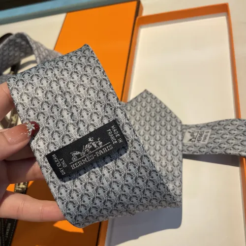 Replica Hermes Necktie For Men #1451293 $34.00 USD for Wholesale