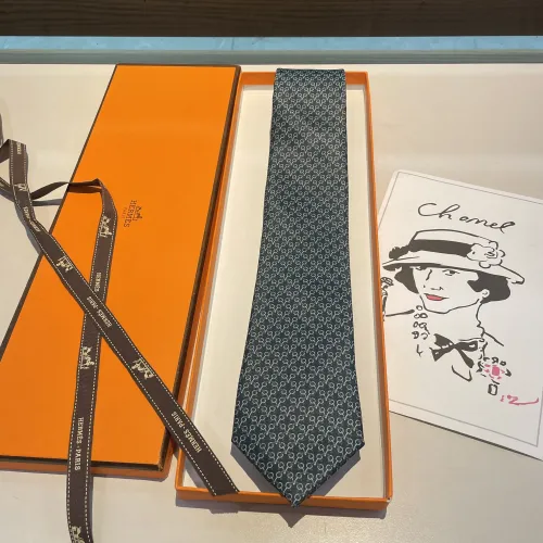 Replica Hermes Necktie For Men #1451301 $34.00 USD for Wholesale