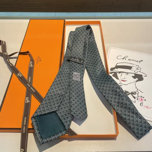 Replica Hermes Necktie For Men #1451301 $34.00 USD for Wholesale