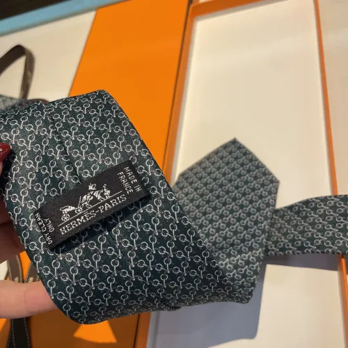 Replica Hermes Necktie For Men #1451301 $34.00 USD for Wholesale