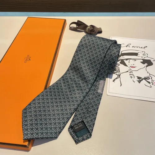 Replica Hermes Necktie For Men #1451301 $34.00 USD for Wholesale