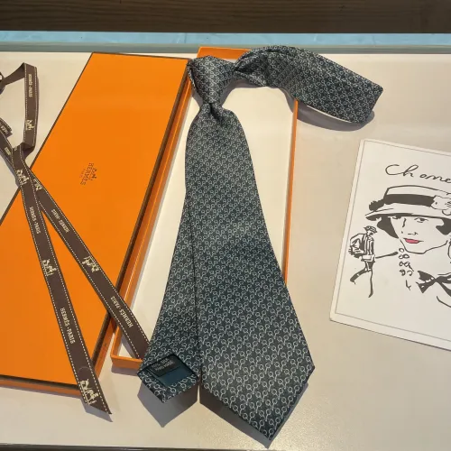 Replica Hermes Necktie For Men #1451301 $34.00 USD for Wholesale