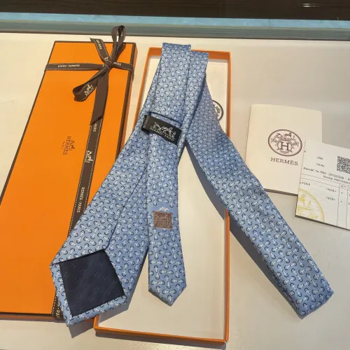 Replica Hermes Necktie For Men #1451302 $34.00 USD for Wholesale